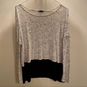 Express long sleeve sweater blouse